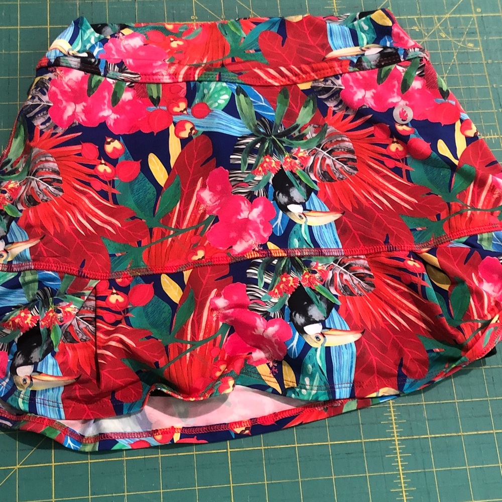 Donna Jo Tropical Paradise Tennis Skirt